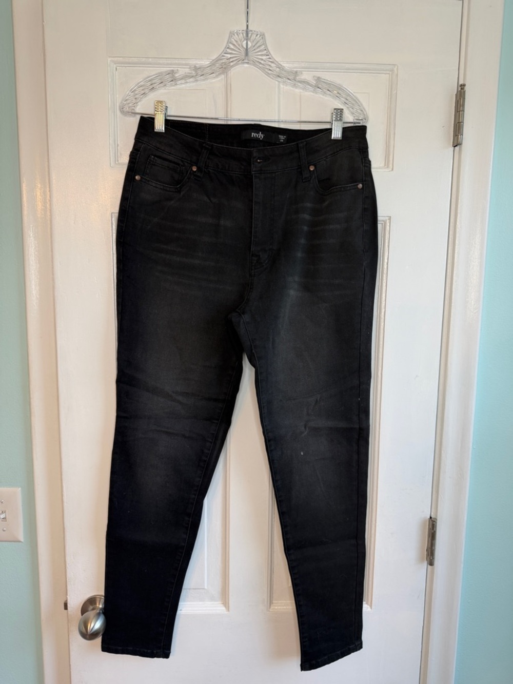 Redy High Rise Women’s Jeans — Black Wash